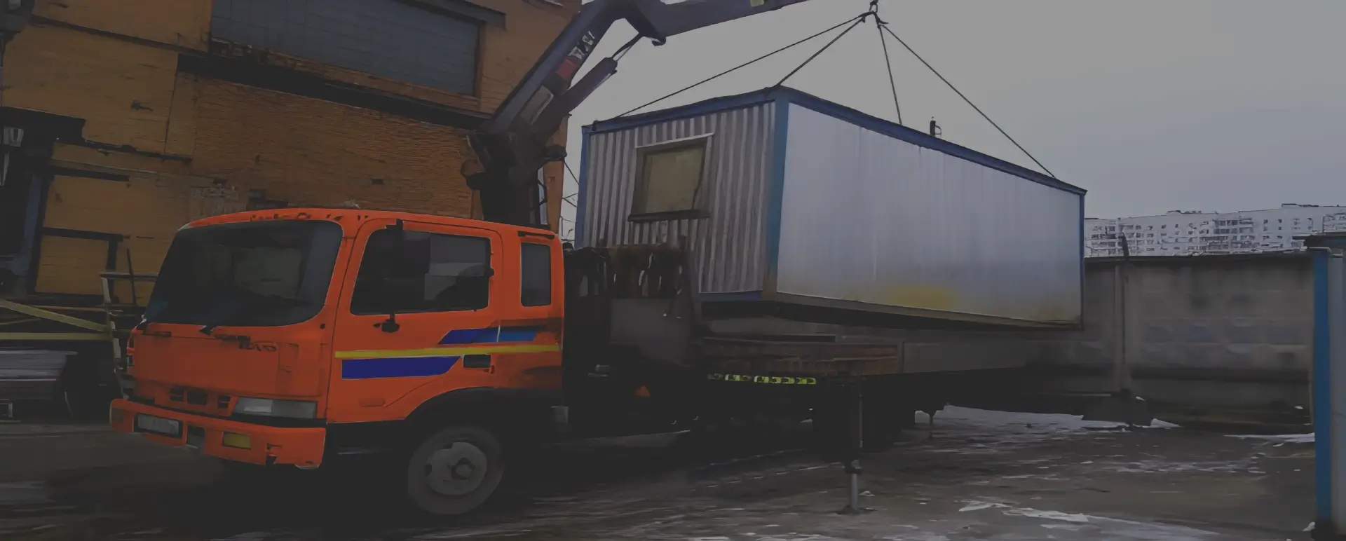 Получить уникальное предложение по перевозке негабаритного вагончика грузовым транспортом по России из Братска с гарантией безопасности
